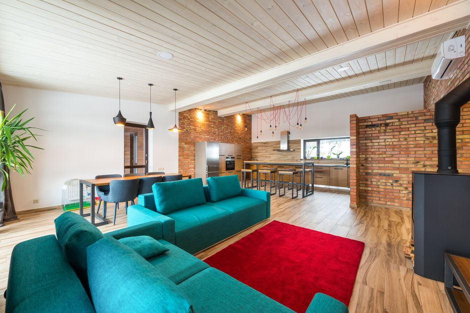 Modern open concept home remodeling project